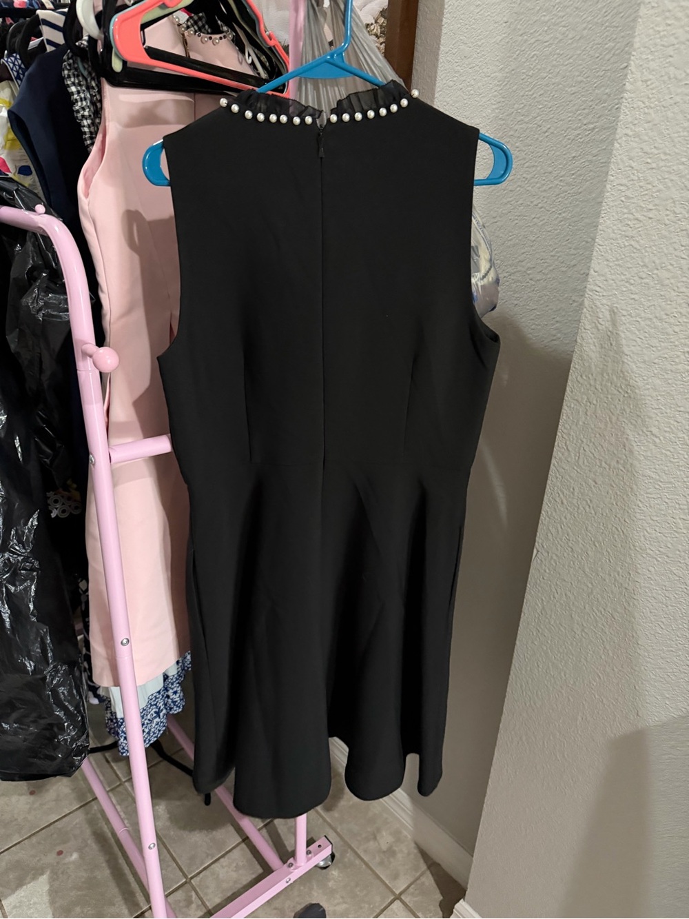 kate spade Black Dress with Pearl Trim - Picture 4 of 4